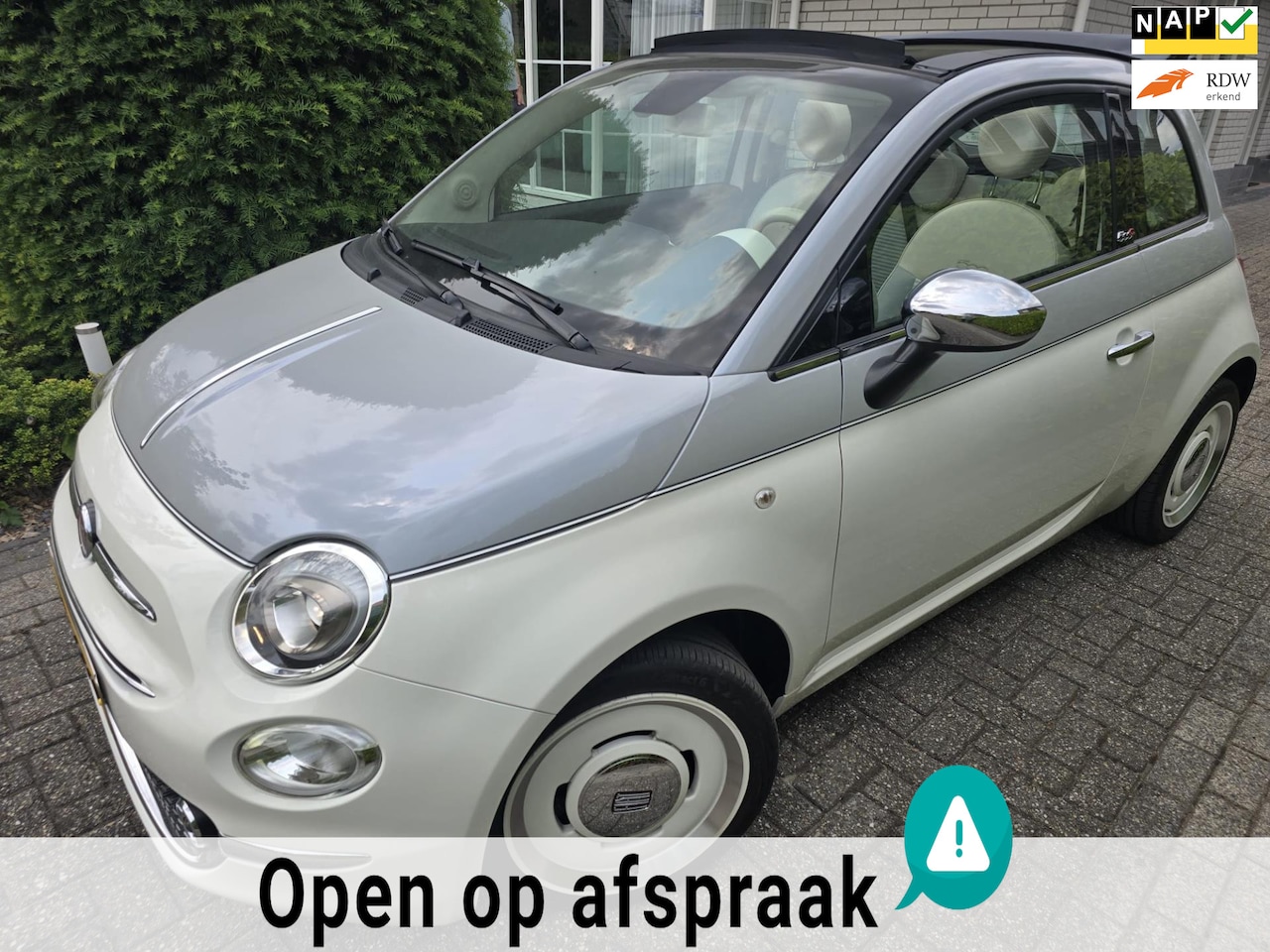 Fiat 500 C - 0.9 TwinAir Turbo Collezione/Cabriolet/16"/pdc/Navi - AutoWereld.nl