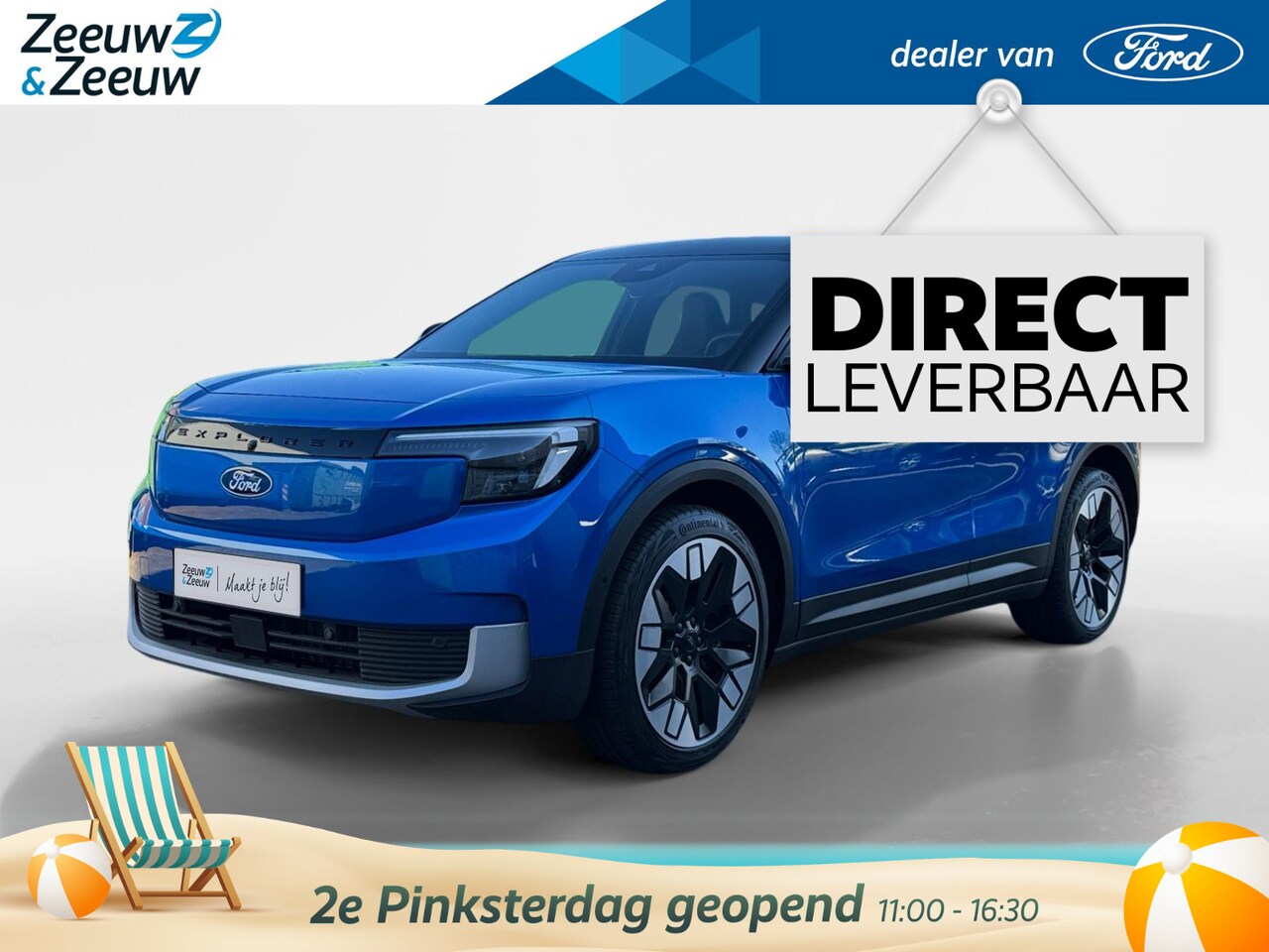 Ford Explorer - Premium Extended Range RWD 77 kWh | Direct Leverbaar | Prijs inclusief 3000 euro Ford Voor - AutoWereld.nl