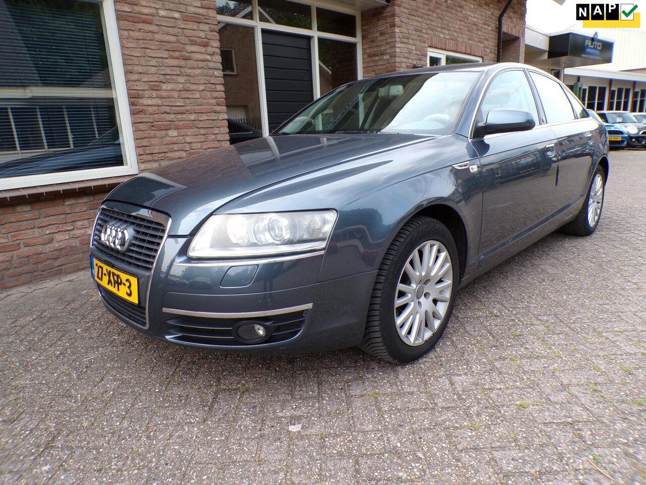 Audi A6 Limousine - 3.2 FSI quattro Pro Line Automaat / Leder / Navi - AutoWereld.nl