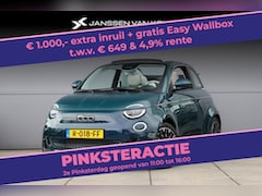 Fiat 500 C - La Prima 118pk Stoelverwarming / Navi / Keyless / 17'' / Prachtig