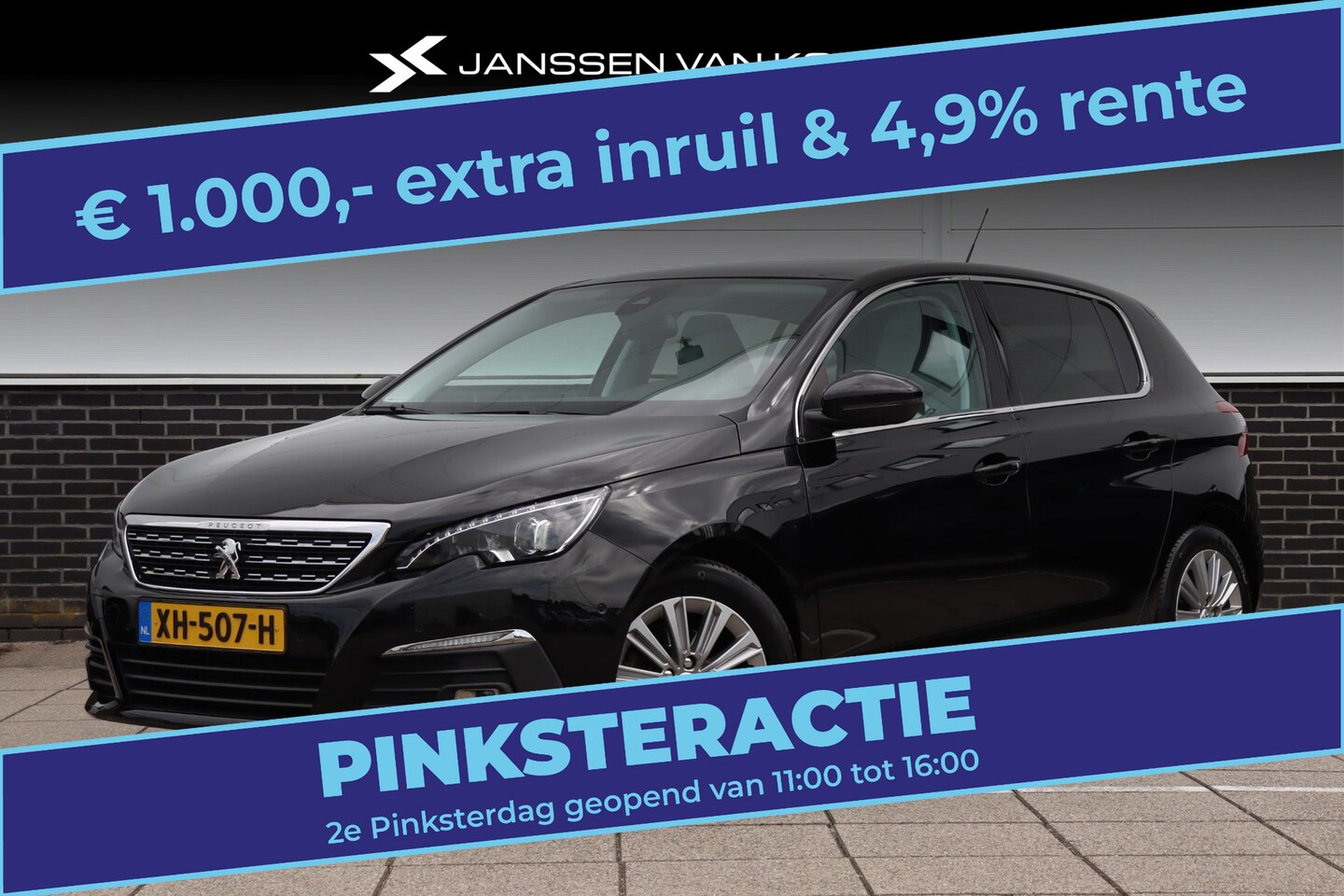 Peugeot 308 - 1.2 PureTech Allure * LED * Leder * Keyless * Pano * - AutoWereld.nl