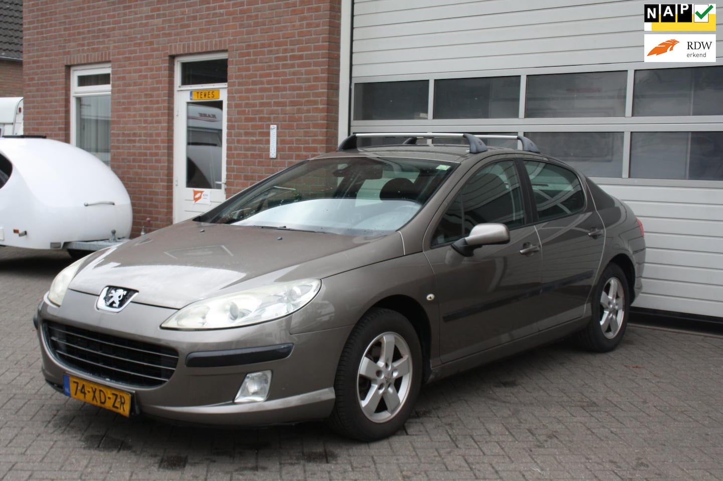Peugeot 407 - 1.8-16V Premium 1.8-16V Premium Nieuwe Apk, Airco, Trekhaak, Rijd Goed!!! - AutoWereld.nl