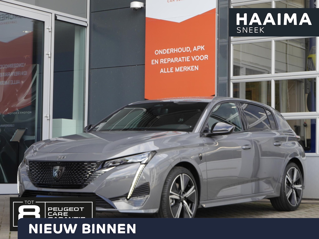 Peugeot 308 - 1.2 Hybrid 136 e-DCS6 GT | Nieuwe auto | Automaat | Keyless entry & start | Led verlichtin - AutoWereld.nl
