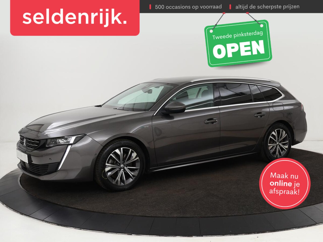 Peugeot 508 - 1.6 PureTech Blue Lease Allure Avantage | Trekhaak | Sfeerverlichting | Apple CarPlay | Na - AutoWereld.nl