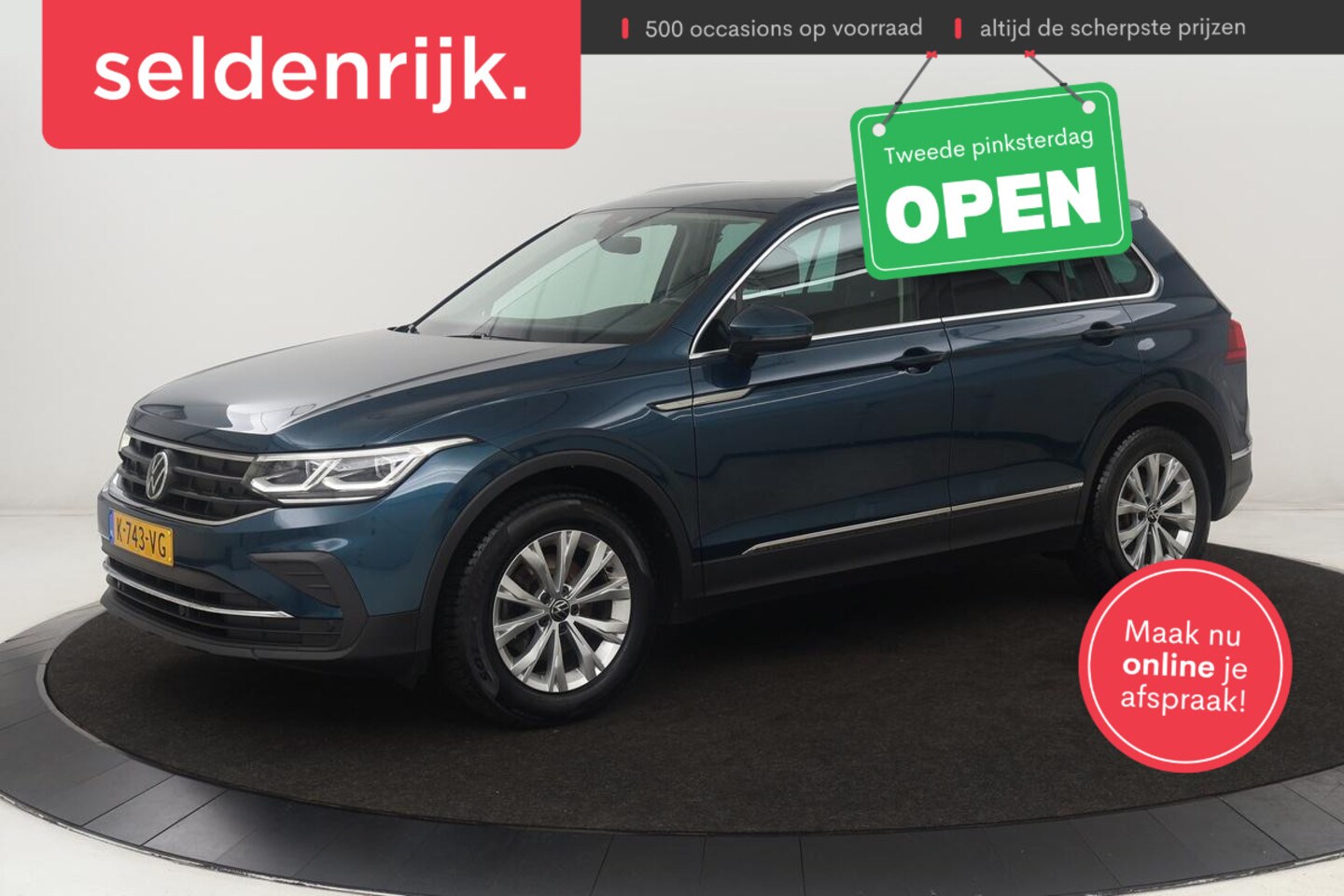 Volkswagen Tiguan - 1.5 TSI Life | Stoelverwarming | Trekhaak | LED Plus | Camera | Massage | Navigatie | Adap - AutoWereld.nl