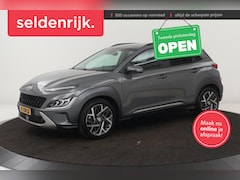 Hyundai Kona - 1.6 GDI HEV Premium | Head-Up | Stoelventilatie | Leder | Adaptive cruise | Camera | Full