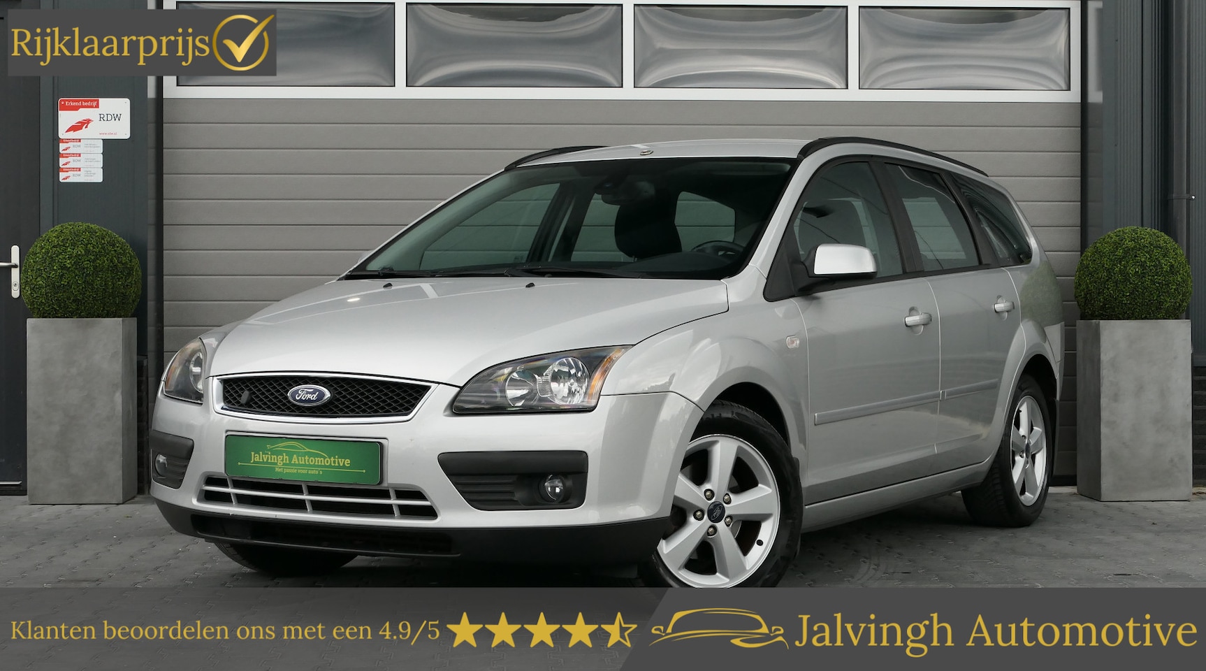 Ford Focus Wagon - 1.8-16V Ambiente Flexifuel |Trekhaak!|Bluetooth! - AutoWereld.nl