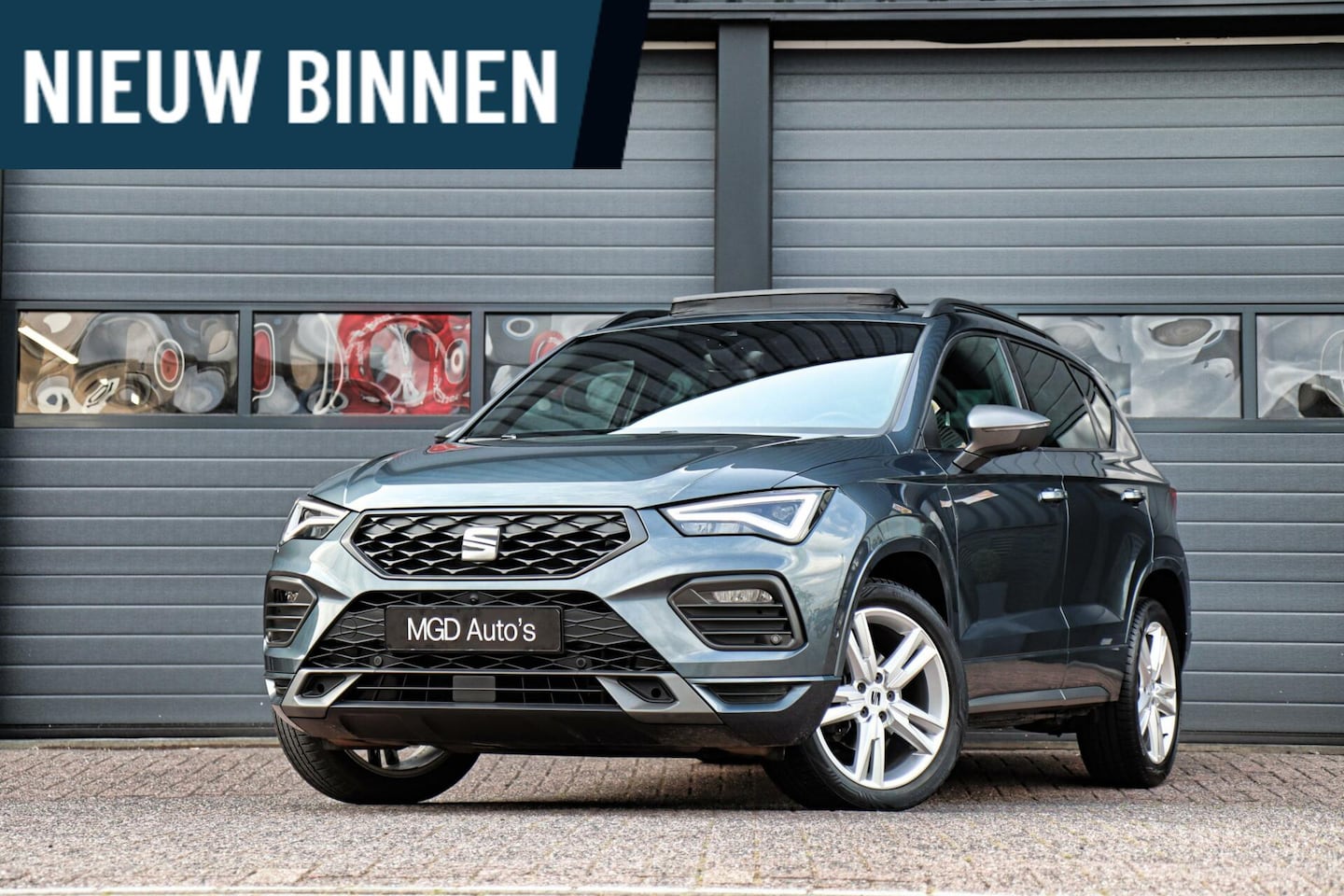 Seat Ateca - 1.5 TSI FR /PANODAK/360 CAMERA/BEATS-AUDIO/KEYLESS/STOEL+STUURVERW./ACC/CARPLAY! - AutoWereld.nl