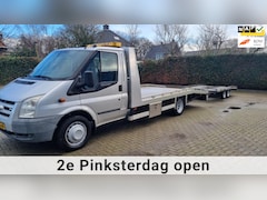 Ford Transit - 350L 2.4 TDCI DC (Prijs is EX BTW). oprijwagen/auto transporter