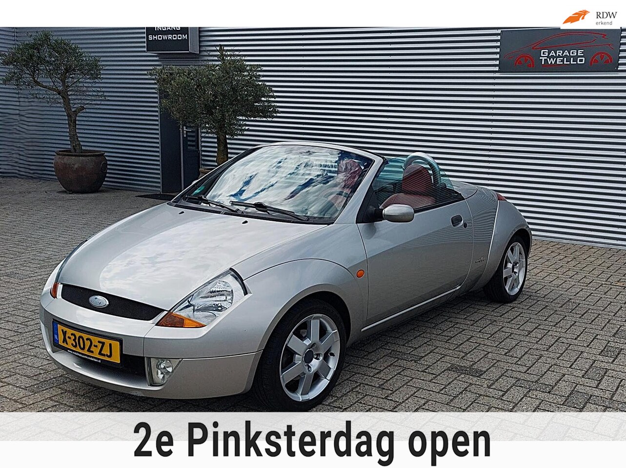 Ford Streetka - 1.6 First Edition leder, airco, lichtmetalen velgen - AutoWereld.nl