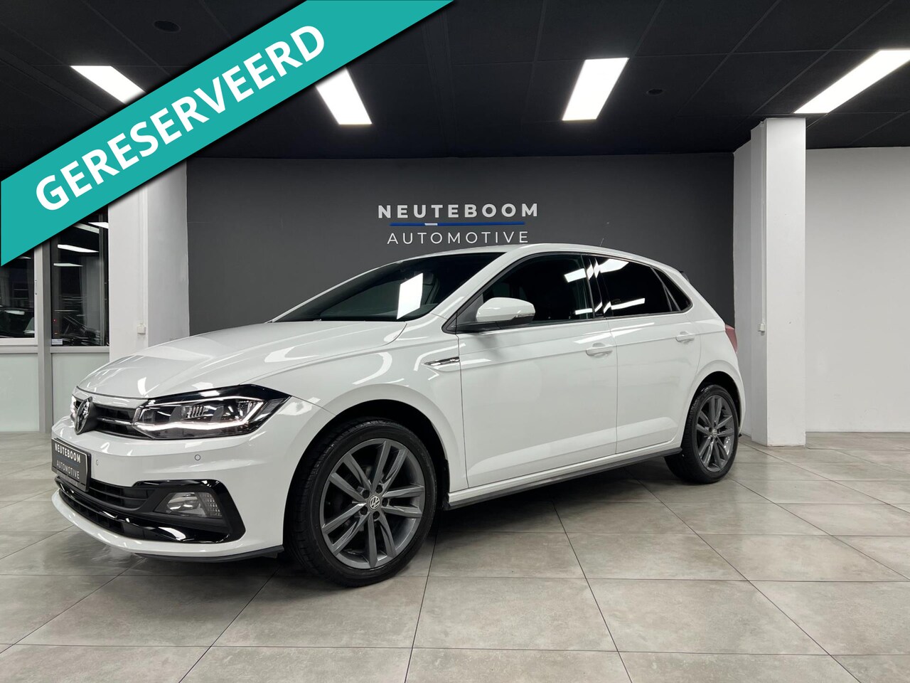 Volkswagen Polo - 1.0 TSI R-LINE Clima|Carplay | Leder | PDC | - AutoWereld.nl