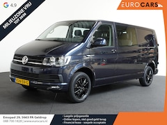 Volkswagen Transporter - 102pk L2H1 Dubbele cabine 6-Zits Navigatie Trekhaak Airco Cruise control