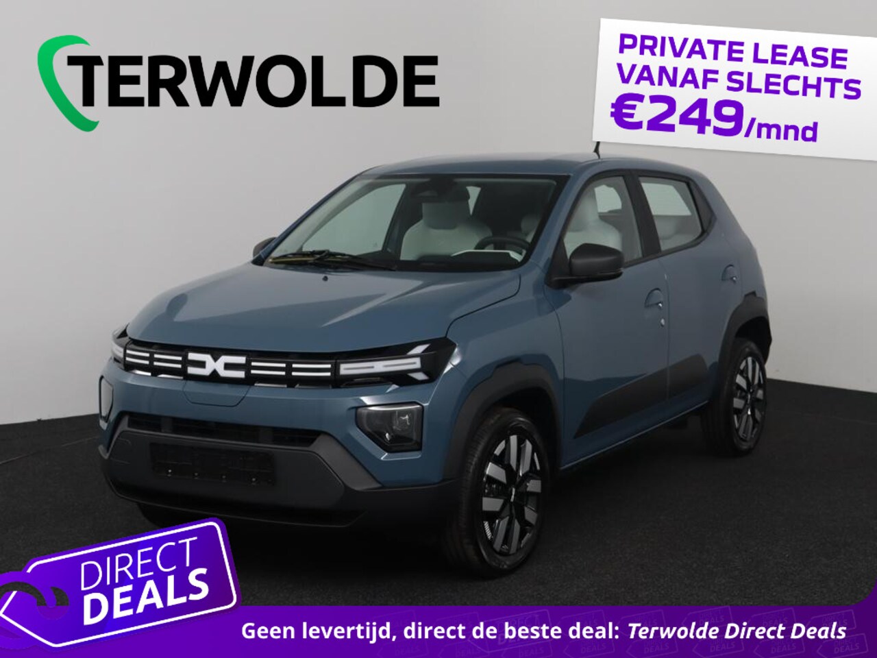 Dacia Spring - Expression 65 26.8 kWh | Privatelease vanaf € 277,-!  Snellader | Gratis thuisbezorgd ! - AutoWereld.nl