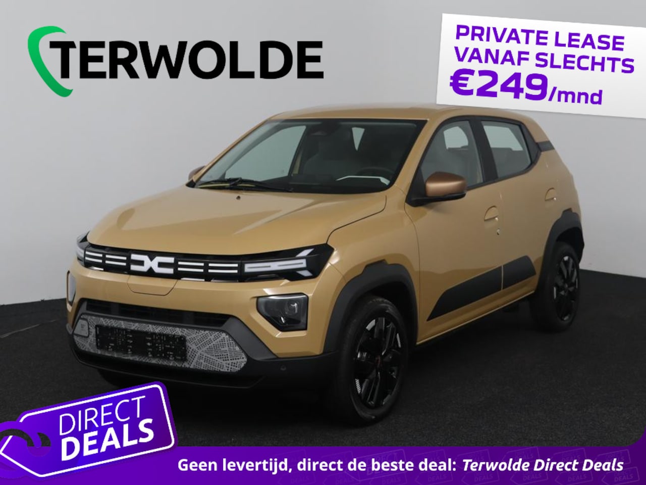 Dacia Spring - Extreme 65 26.8 kWh VA: € 279,- Private Lease Gratis thuisbezorgd ! - AutoWereld.nl