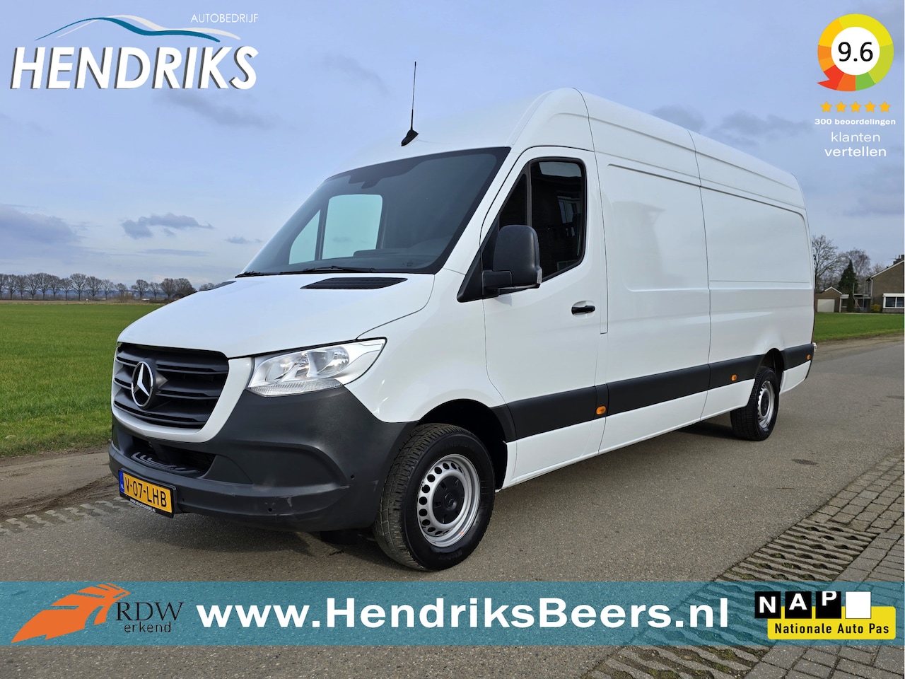 Mercedes-Benz Sprinter - 317 1.9 CDI L3 H2 RWD - 170 Pk - Euro 6 - AUTOMAAT - MBUX - ParkeerCamera - AutoWereld.nl