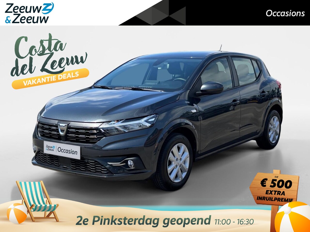 Dacia Sandero - 90PK TCe Comfort | 1e eigenaar | Parkeersensoren | Armsteun | Apple CarPlay/Android Auto | - AutoWereld.nl
