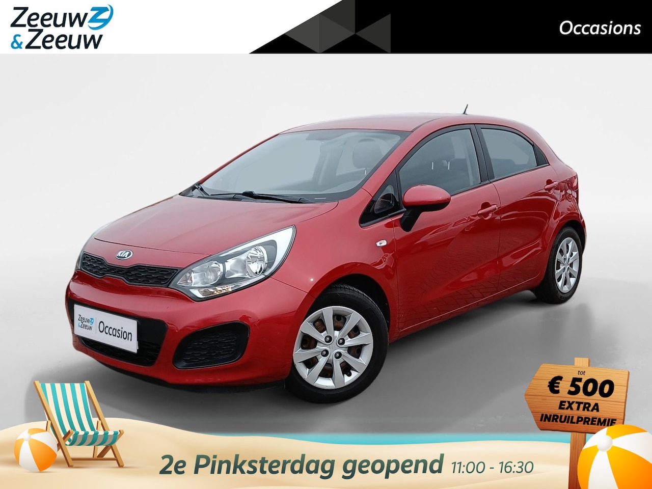 Kia Rio - 1.2 CVVT ComfortLine Airco |Radio/USB  | Trekhaak - AutoWereld.nl
