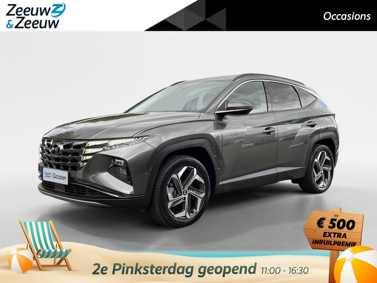 Hyundai Tucson - 1.6 T-GDI PHEV Comfort Smart 4WD | Perfecte staat! | Navi | Stoelverwarming | Climate cont - AutoWereld.nl
