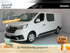 Renault Trafic - 2.0 dCi 110 T29 L2H1 DC Work Edition *Navi*Airco*Parkeersensoren*Passagiersbank*Trekhaak*V