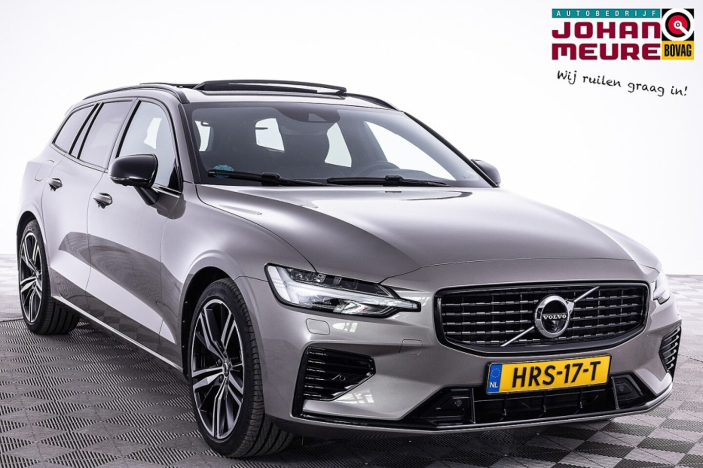 Volvo V60 - 2.0 T6 Recharge AWD Plus Dark | PANORAMADAK | NAPPA LEDER | harman/kardon | PHEV | R-Desig - AutoWereld.nl