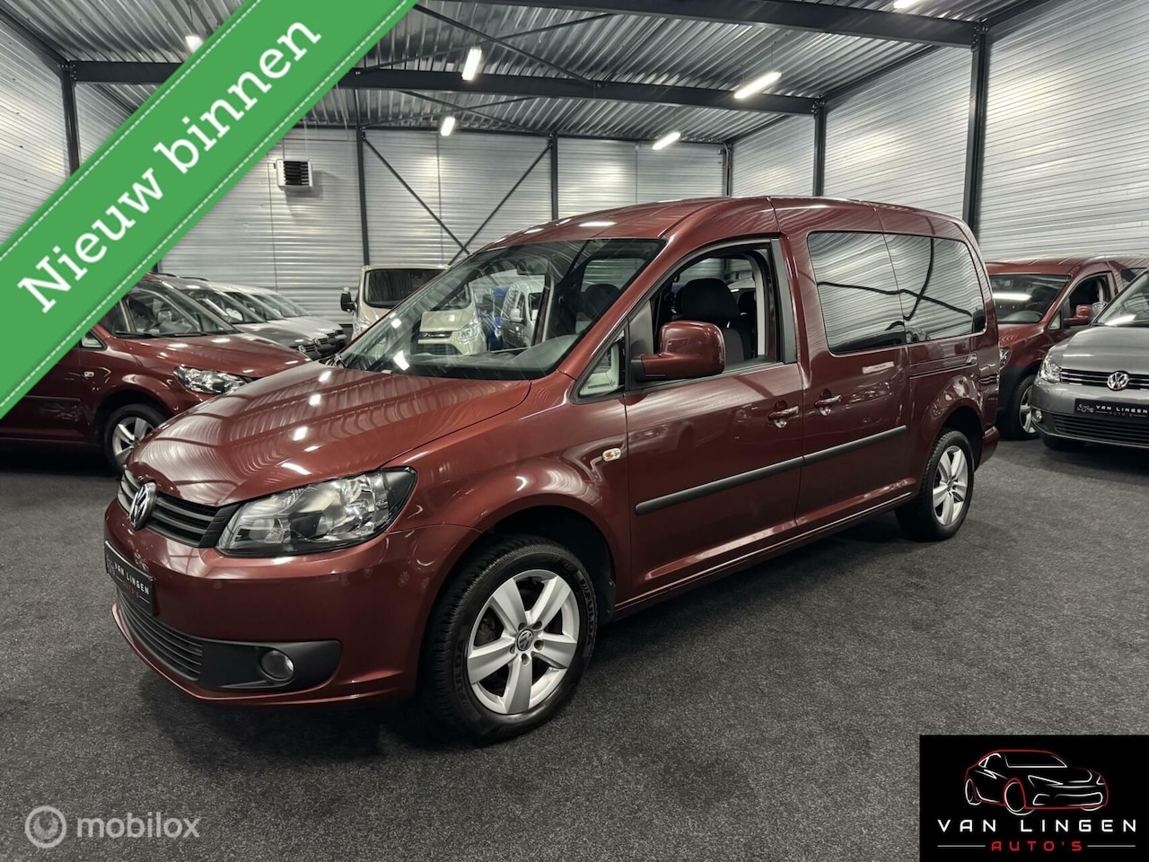 Volkswagen Caddy Maxi - 1.2 TSI Comfortline Airco|Navi|APK✅ - AutoWereld.nl
