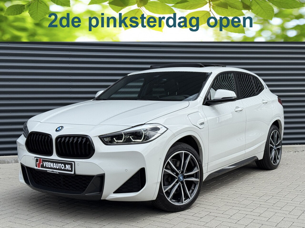 BMW X2 - xDrive25e M-Sport Shadow Pano/Apple/Leder/stuur+stoel warm 2e Pinksterdag open van 12uur t - AutoWereld.nl