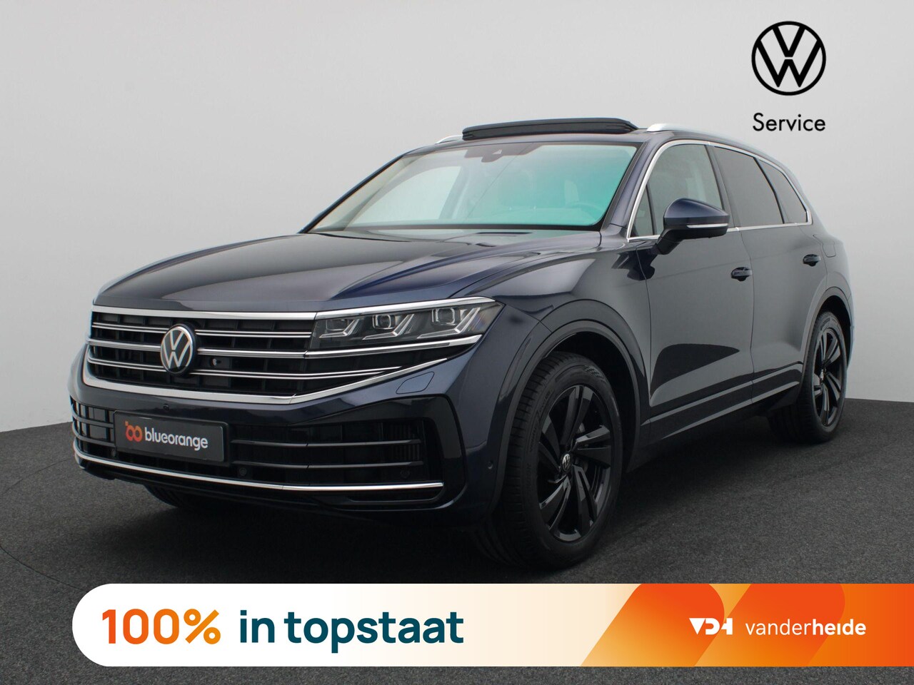 Volkswagen Touareg - 3.0 TSi eHybrid 4MOTION Elegance 381PK DSG matrix led, trekhaak, 360gr. camera, nachtzicht - AutoWereld.nl