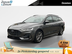 Ford Focus Wagon - 1.0 EcoBoost Hybrid ST-Line 125pk automaat | Achteruit rij camera | Parkeer sensoren | Nav