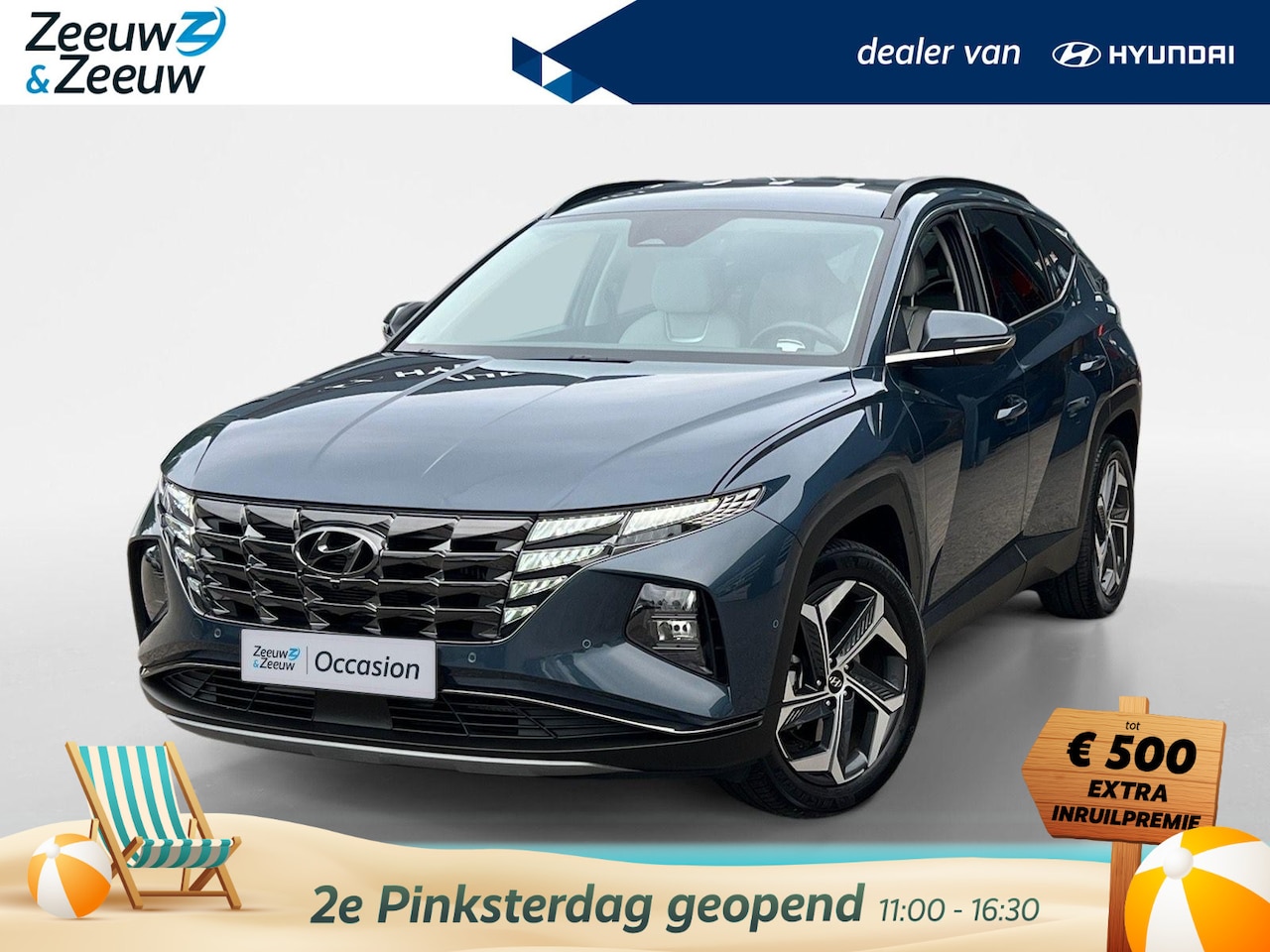 Hyundai Tucson - 1.6 T-GDI PHEV Premium 4WD 1.6 T-GDI PHEV Premium 4WD - AutoWereld.nl