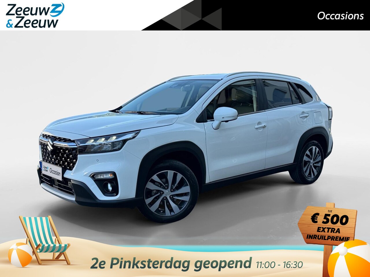 Suzuki S-Cross - 1.4 Boosterjet Style | Schuif/kanteldak | 1e eigenaar | 6jr garantie | - AutoWereld.nl