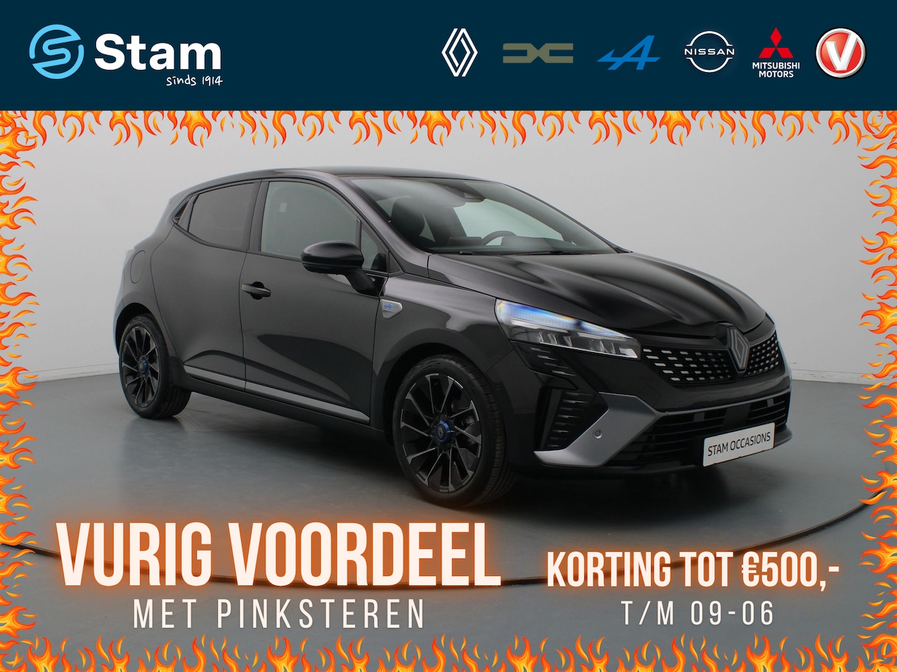 Renault Clio - TCe 90pk GPF esprit Alpine 360° Camera | Adapt. Cruise | Navi | Parkeersens. v+a | Stoel-/ - AutoWereld.nl