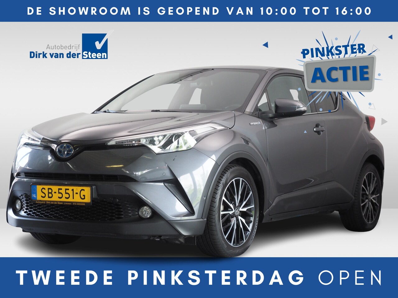 Toyota C-HR - 1.8 Hybrid Style | Dodehoekdetectie | JBL Audio | Stoelverwarming | Navigatie | DAB | Blue - AutoWereld.nl