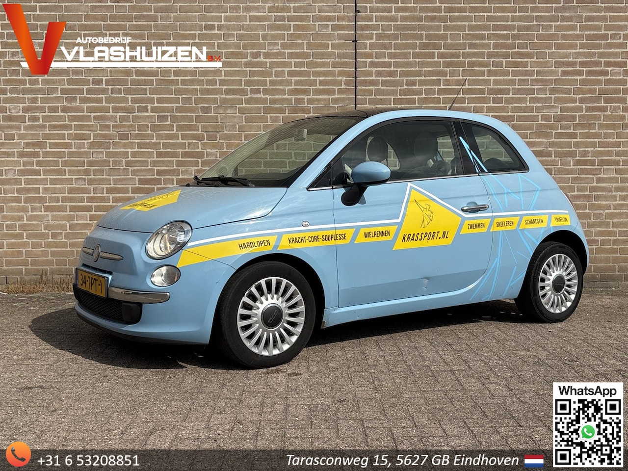 Fiat 500 - 0.9 TwinAir Lounge | Pano | Airco | - AutoWereld.nl