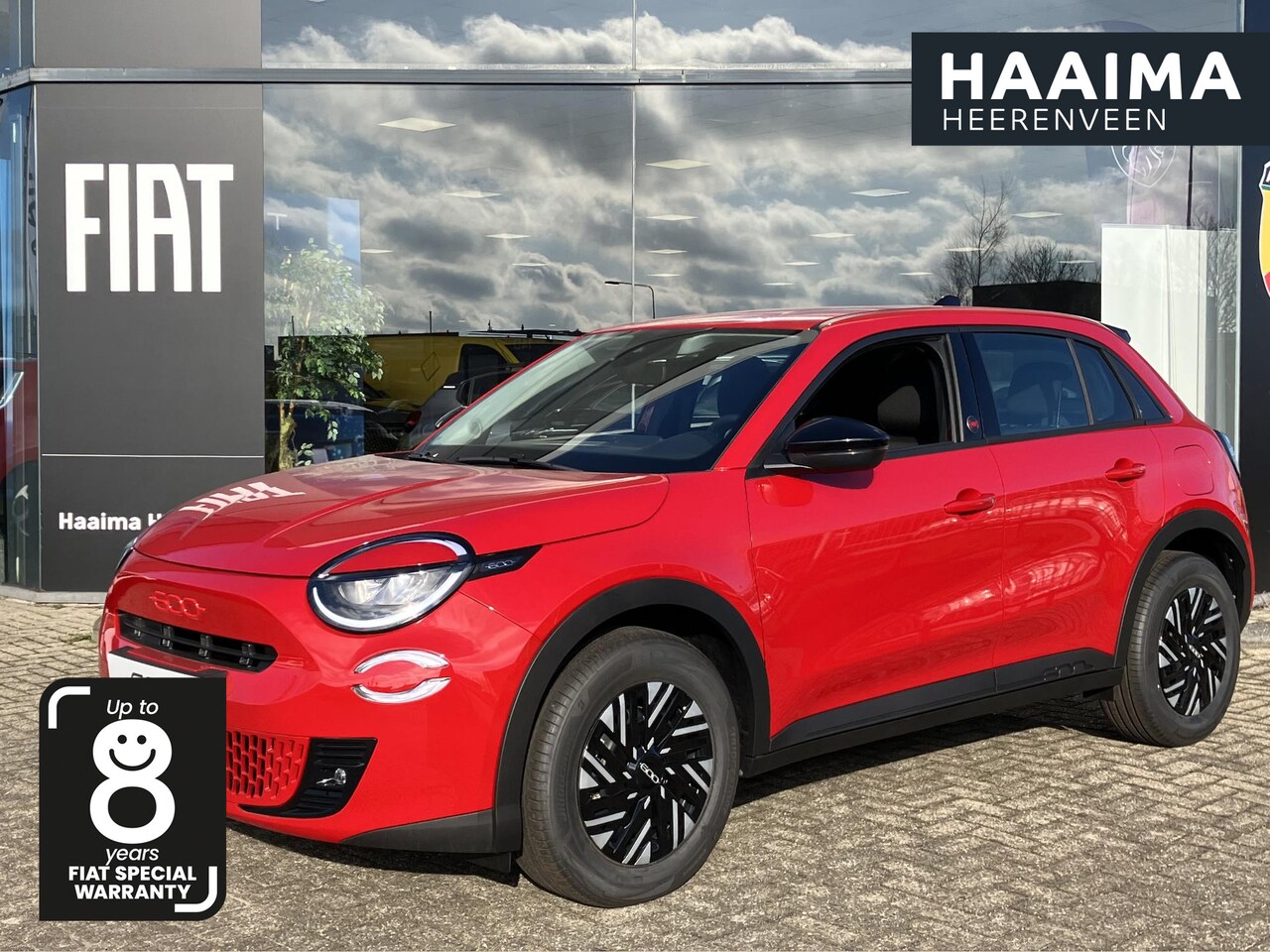 Fiat 600e - RED 54 kWh | VOORRAAD | Actieradius 400km WLTP | 100kW snel laden | 30 min = 80% vol - AutoWereld.nl