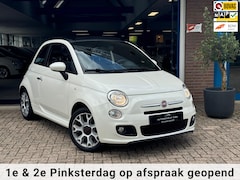 Fiat 500 C - 0.9 TwinAir Turbo 500S 2015 AIRCO LEDER APK NAP