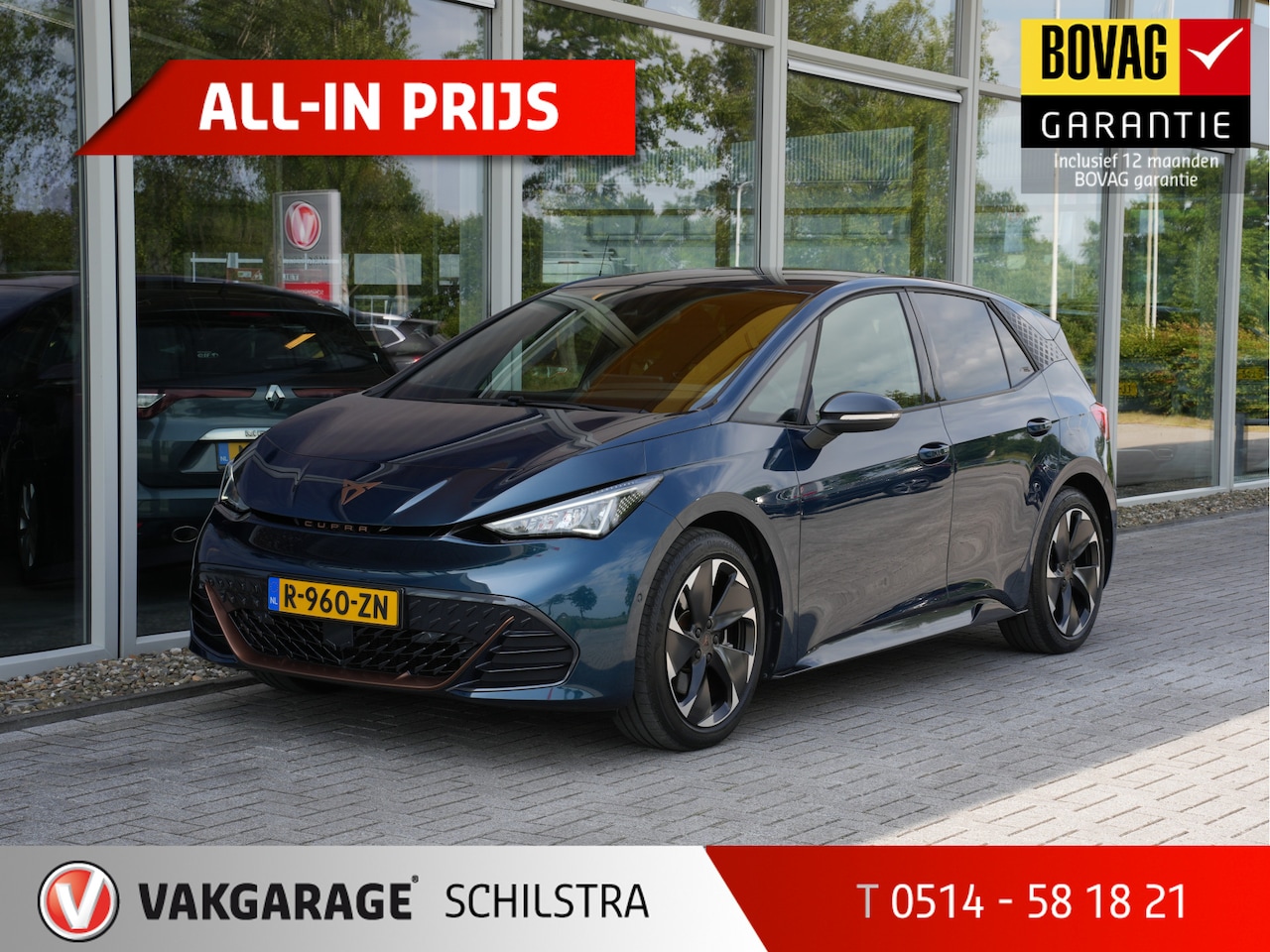 CUPRA Born - Adrenaline 62 kWh 231 PK | Adaptive Cruise | DAB | Camera | Keyless | Slechts 26.726KM!! - AutoWereld.nl