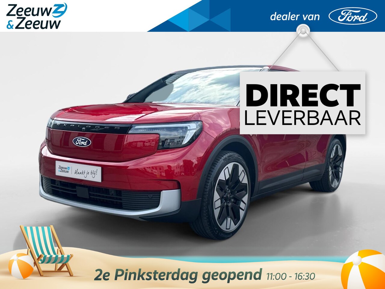 Ford Explorer - Premium Extended Range RWD 77 kWh | Direct Leverbaar | Prijs inclusief 3000 euro Ford Voor - AutoWereld.nl