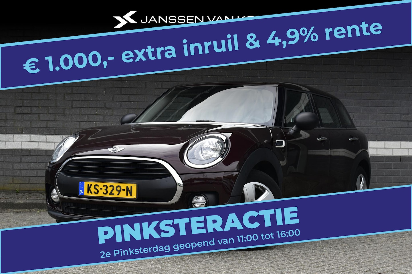 MINI Clubman - Mini 1.5 One / Airco / Parkeersensoren / 47.621 KM - AutoWereld.nl