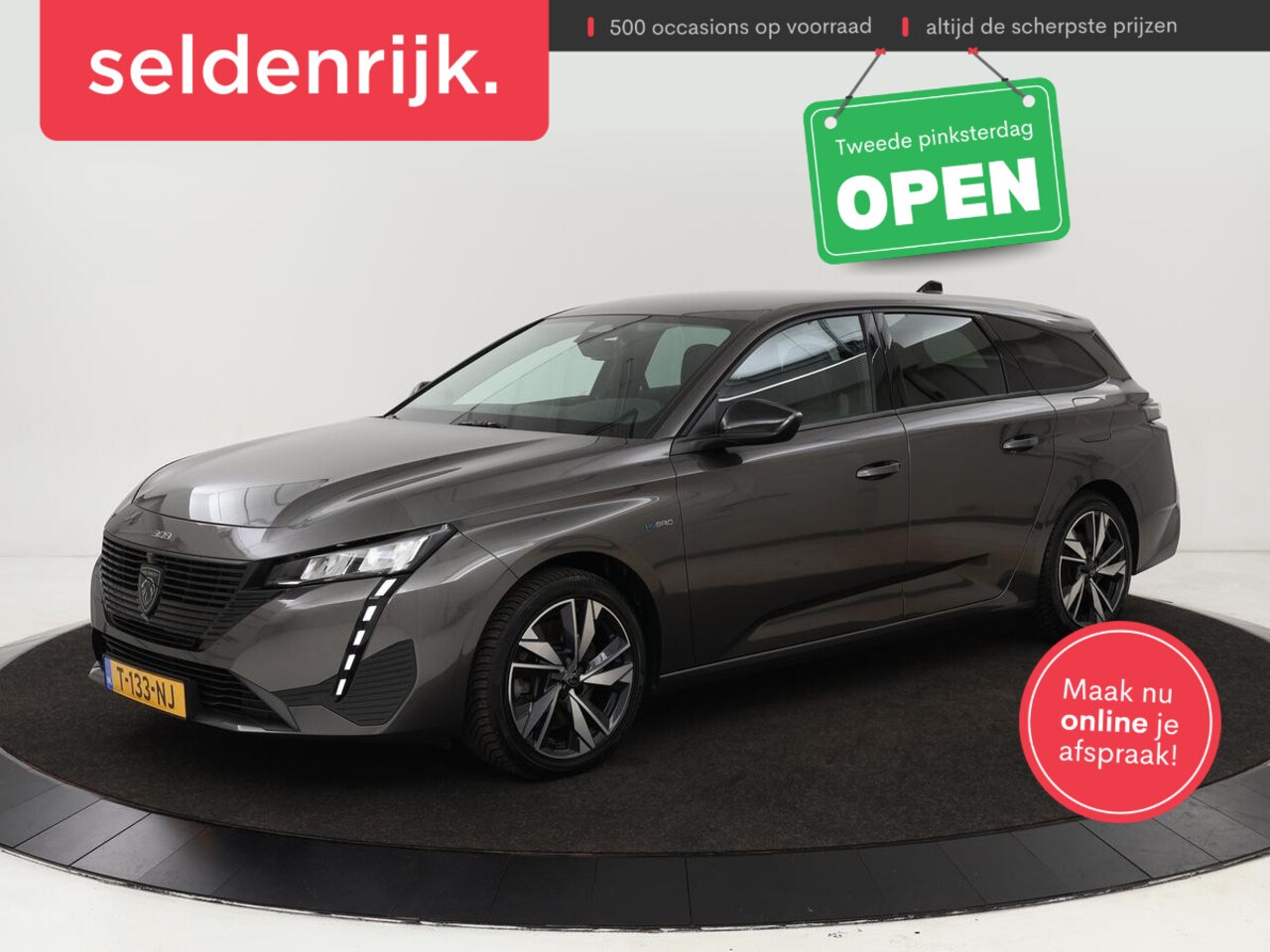 Peugeot 308 - 1.6 PHEV Active Pack Business | Stoelverwarming | Trekhaak | Carplay | Half leder | Sports - AutoWereld.nl