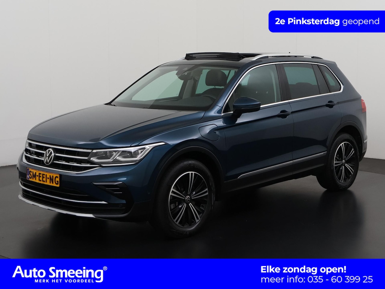 Volkswagen Tiguan - 1.4 TSI eHybrid Elegance | Panoramadak | Leder | Memory stoel | Zondag Open! - AutoWereld.nl