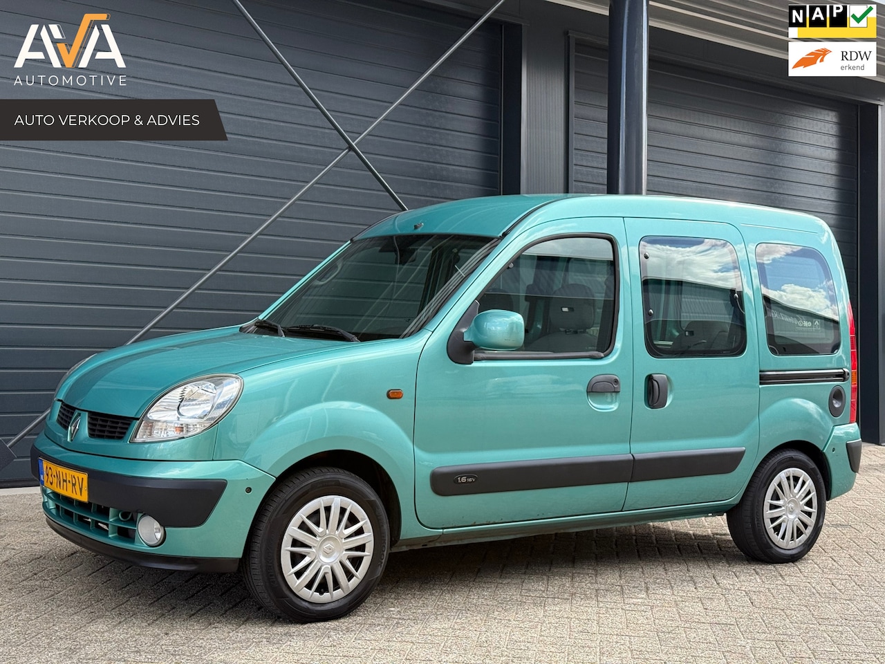 Renault Kangoo - 1.6-16V Privilège 1.6-16V Privilège, Vliegtuigplafond, Trekhaak, APK - AutoWereld.nl