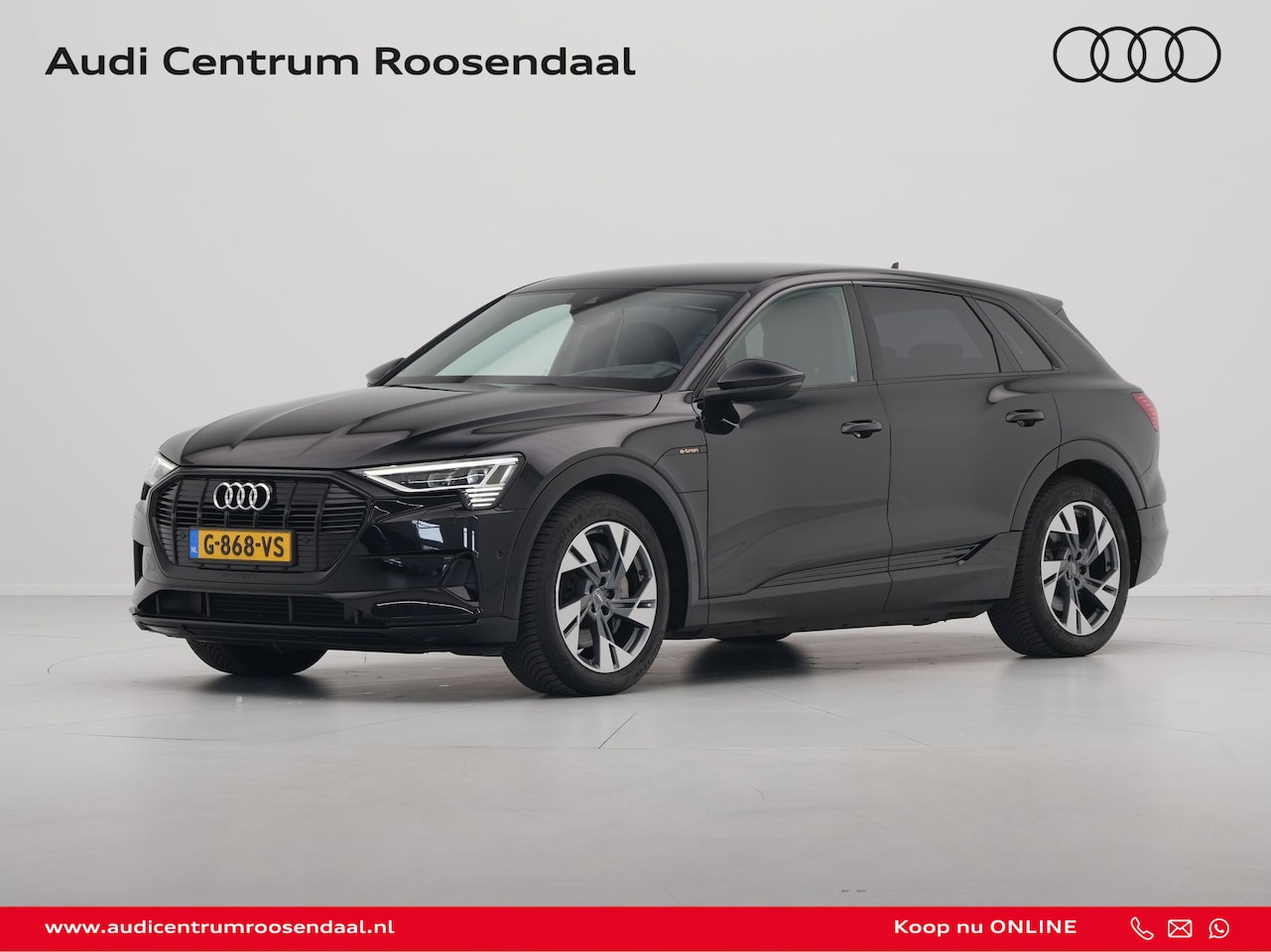 Audi e-tron - e-tron 55 quattro 361pk advanced S-Line 95 kWh Navigatie Camera Stoelverwarming Side assis - AutoWereld.nl