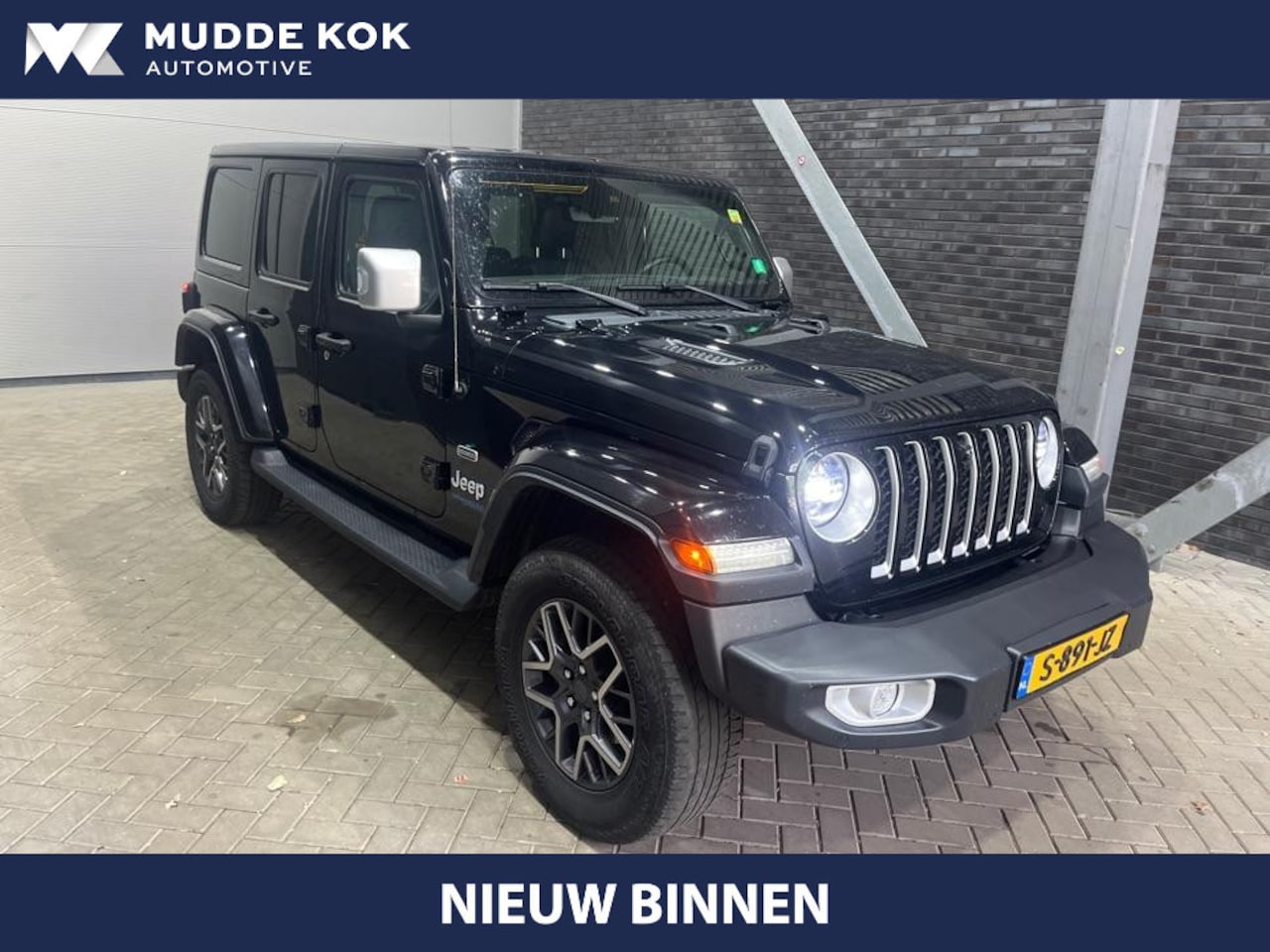 Jeep Wrangler Unlimited - 4xe 380 Sahara | ACC | Vol-Leder | Trekhaak | Stoel+Stuurverwarming | Camera V+A - AutoWereld.nl