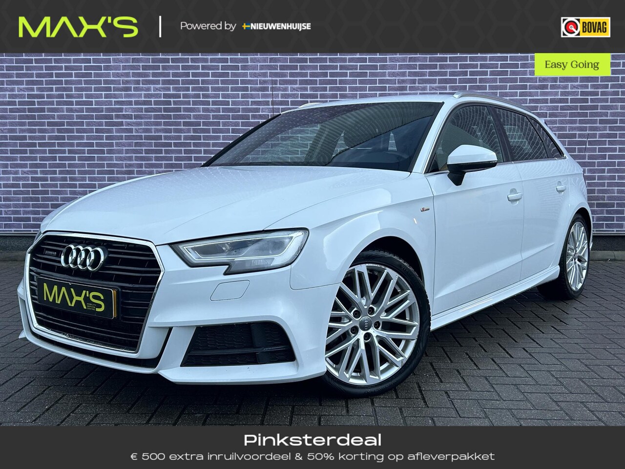 Audi A3 Sportback - 2.0 TFSI quattro Design Pro Line Plus | S-Line | Navigatie | Cruise Control | Climate Cont - AutoWereld.nl