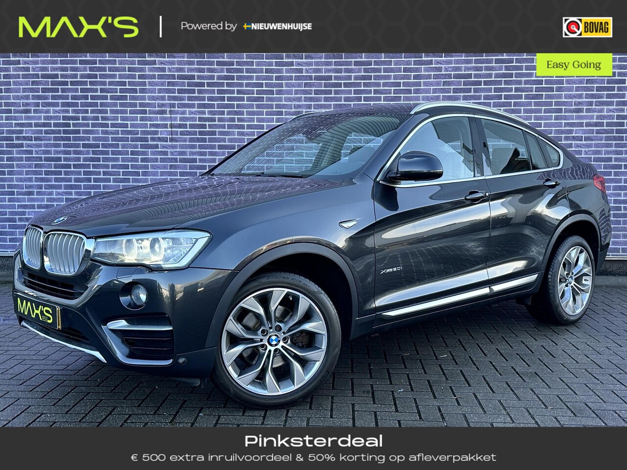 BMW X4 - xDrive20i High Executive | Trekhaak | Navi | Lederenbekleding | Sportstoelen | 19 Inch | C - AutoWereld.nl