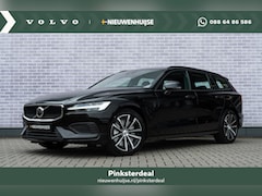 Volvo V60 - T6 AWD 350 pk Plug-in hybrid Essential | Op voorraad | Moritz Leder Charcoal | 18" Diamond