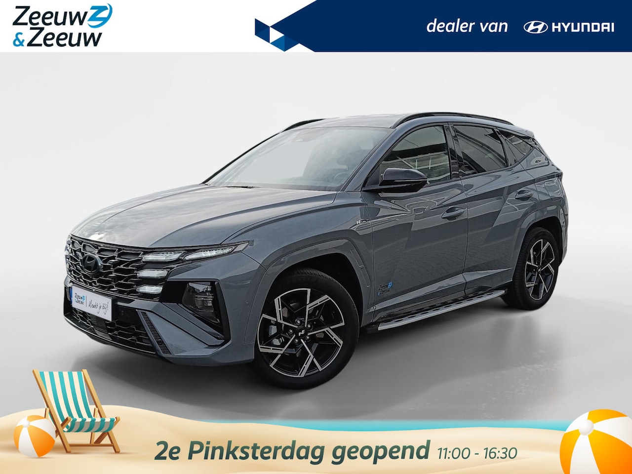 Hyundai Tucson - 1.6 T-GDI PHEV N Line 4WD 45.999,- RIJKLAAR| BOUWJAAR 2025| GEEN LEVERTIJD! - AutoWereld.nl