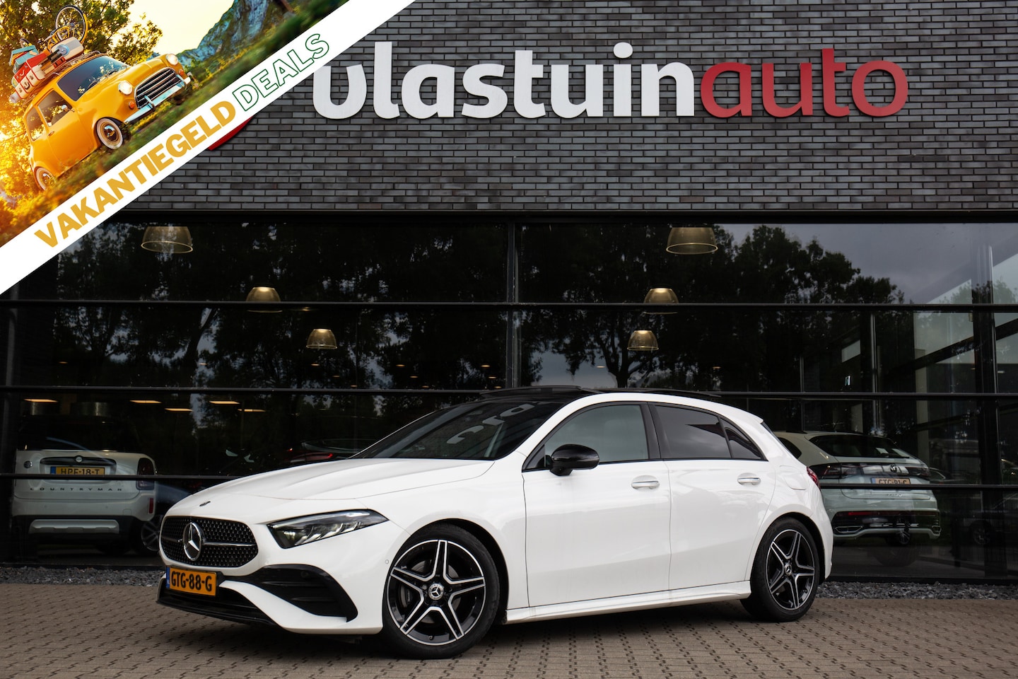 Mercedes-Benz A-klasse - 200 AMG Line 200 AMG Line , Pano dak, Sfeerverlichting, Nightpakket, - AutoWereld.nl