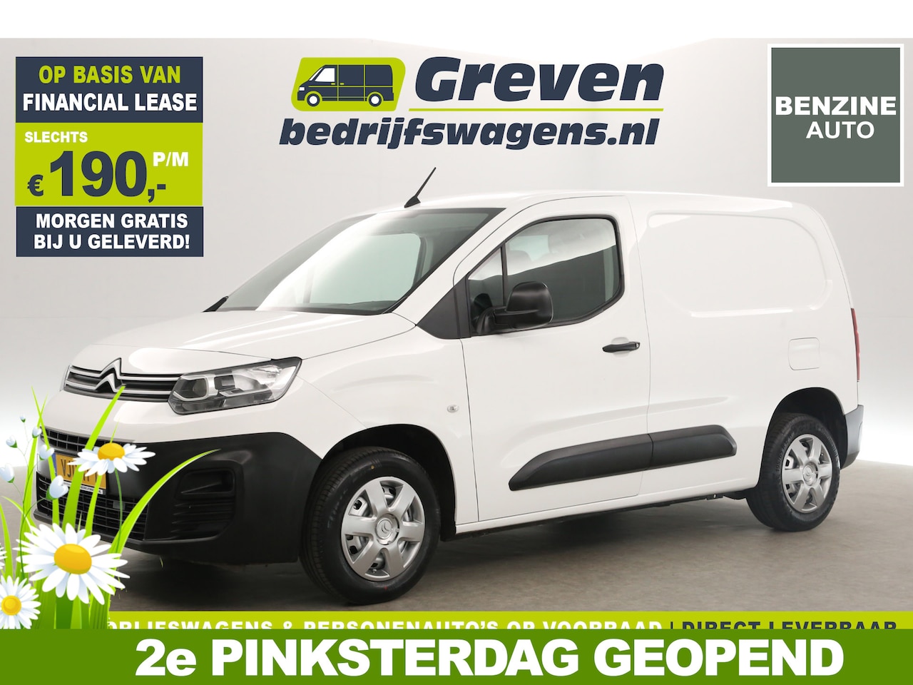 Citroën Berlingo - 1.2 PureTech L1H1 111PK | BENZINE | EMISSIEVRIJE ZONE | PDC Elektrpakket Schuifdeur - AutoWereld.nl