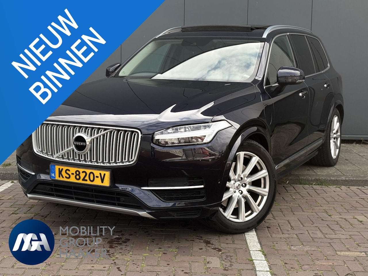 Volvo XC90 - 2.0 T8 Twin Engine AWD Inscription | Achteruitrij camera | lucht vering | Navigatie | Carp - AutoWereld.nl